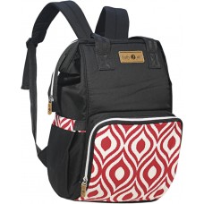 Backpack diaper bag 2 go peacock series - B2T1402